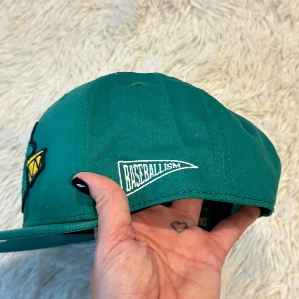 Baseballism Limited Edition 1/999 Red Sox Fenway Park Green Monster Monstah Hat